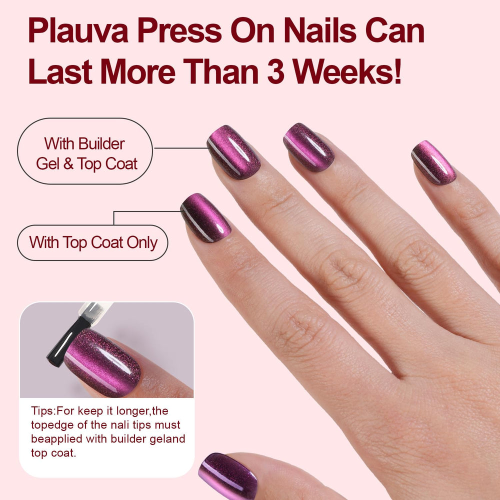 Plauva lifestyle party setting nails illustrating glamorous look for events