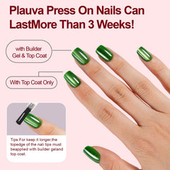 Plauva side view of thin rear edge showing snug cuticle-to-edge fit