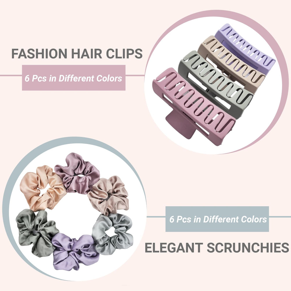 PLERAVOX satin scrunchie close-up highlighting smooth fabric that reduces breakage