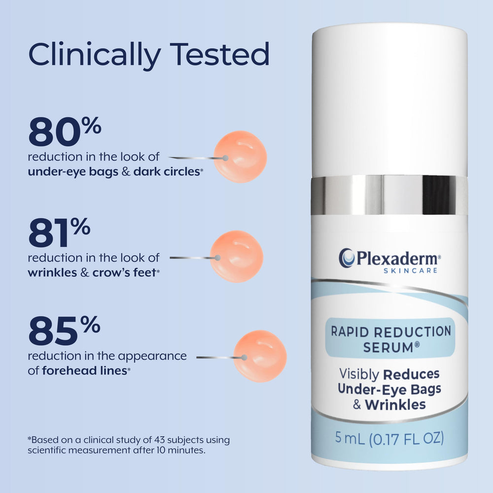 Plexaderm on a vanity with brushes conveying everyday cosmetic routine compatibility