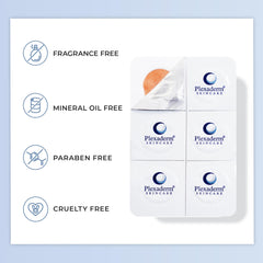 Plexaderm pods stored in purse for on-the-go cosmetic touch-ups