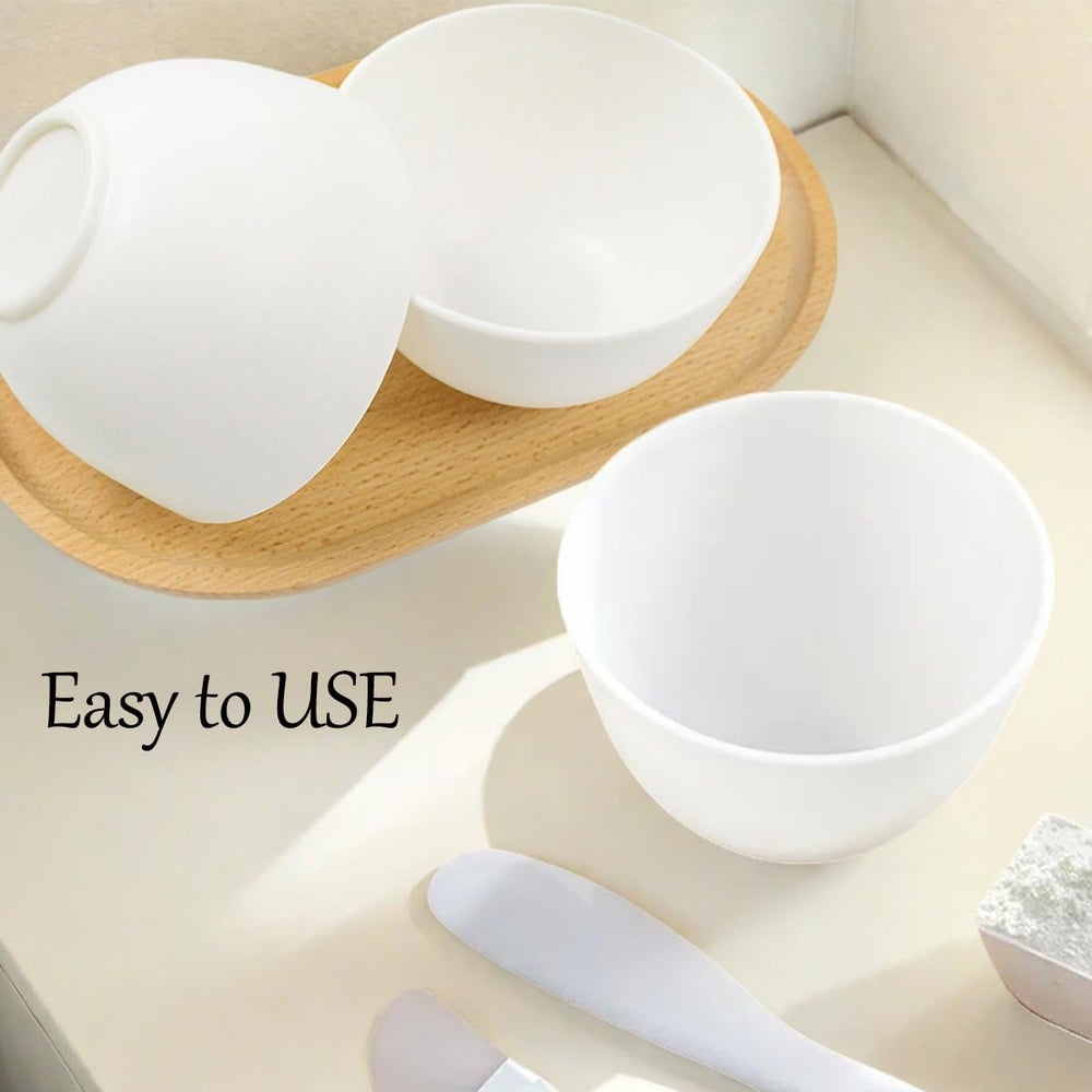 PLINNILUY bowls on bathroom counter illustrating salon and home use versatility