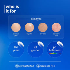Plum gel cream being layered under foundation to show makeup-friendly finish