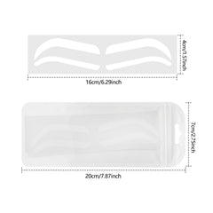 PMUBEAUTY single disposable pair removed from backing for hygiene
