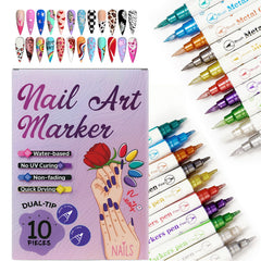 Poiykmt front box and pens displayed, shows full color set and portability benefit