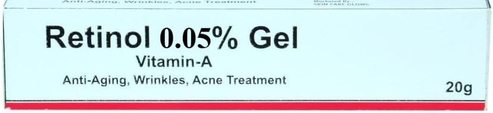 Polet retinol gel front tube showing packaging and 20 g size for travel convenience