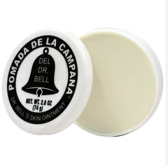 Pomada de la Campana lifestyle application on elbow demonstrating soothing moisture