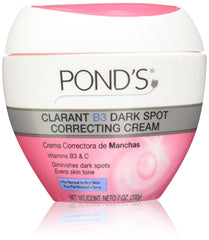 POND'S jar front view showing label and 7 ounce size, conveys clarity