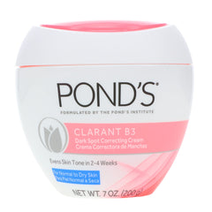 POND'S front jar showing product and brand for clear identification and trust