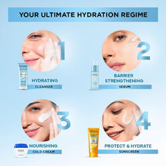 POND'S application on cheek demonstrating easy spreadability and comfort