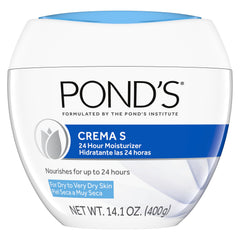 POND'S jar front view showing 14.1 oz hydration for dry skin