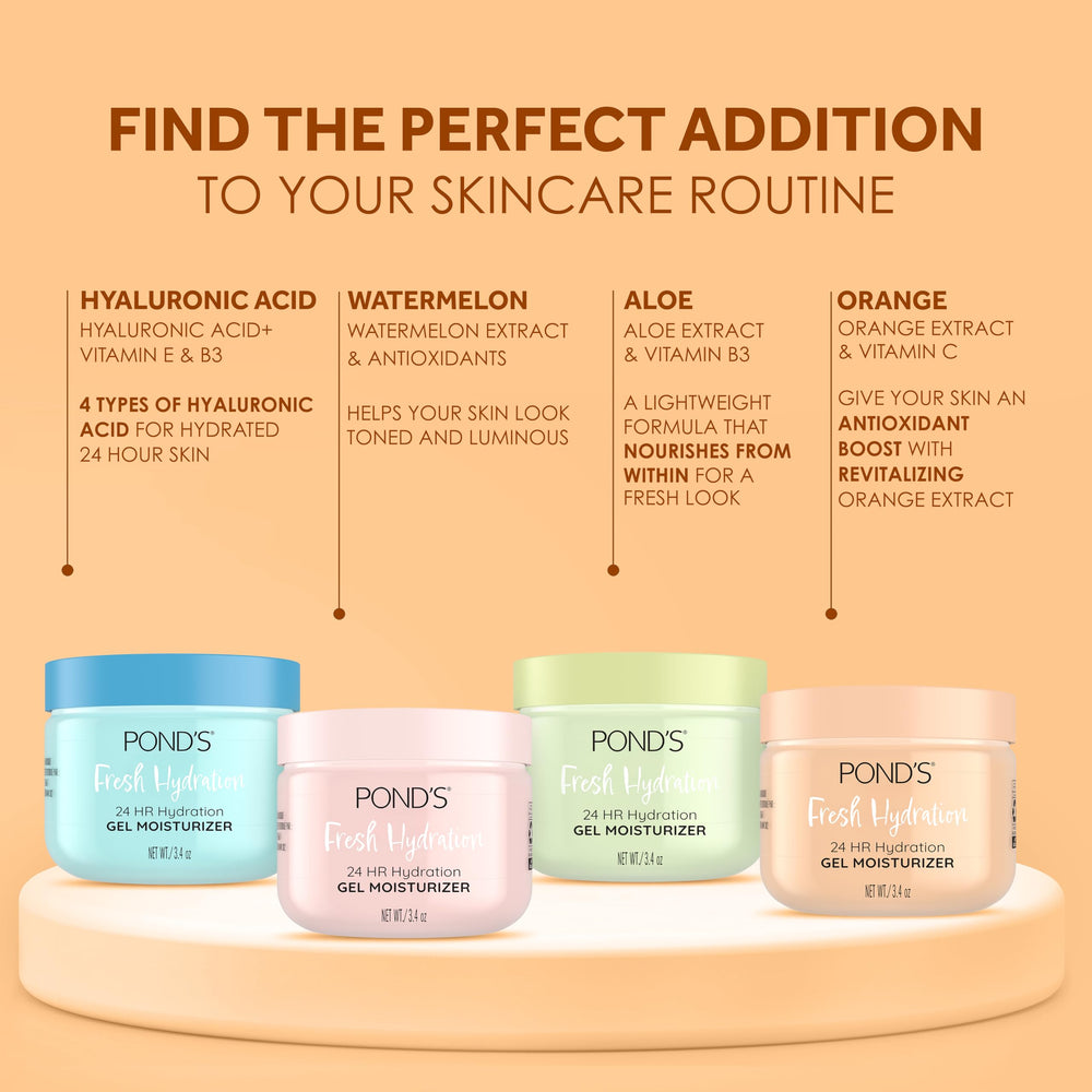 POND'S jar on nightstand illustrating nighttime hydration routine