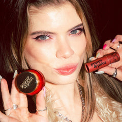 Poppy & Pout made in usa label emphasizing small-batch local production benefit