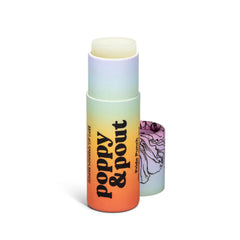 Poppy & Pout Pride Punch front recyclable tube showing branding and jumbo size benefit