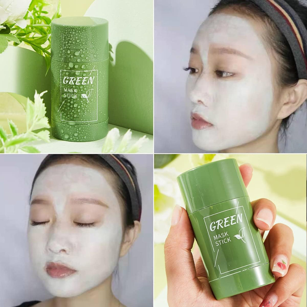 Porcolle ingredient label highlighting green tea extract and moisture benefits