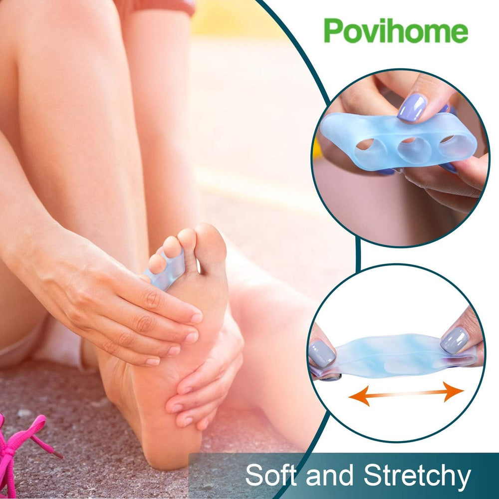 Povihome size comparison next to a coin showing compact scale