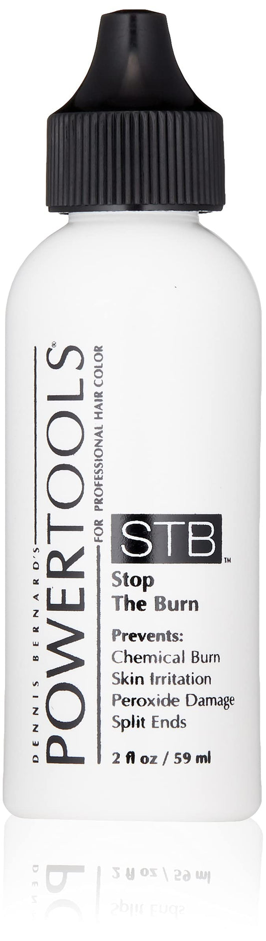 POWERTOOLS STB front bottle showing label and size, offers easy identification