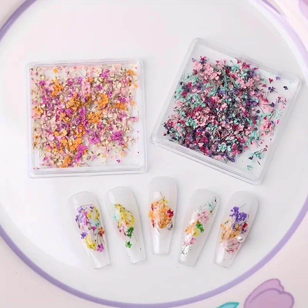 POWPOP close-up of petal texture highlighting delicate detail for realistic nails