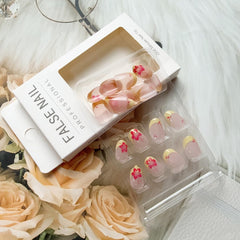 POWPOP nail file and jelly stickers accessories for easy at-home fit