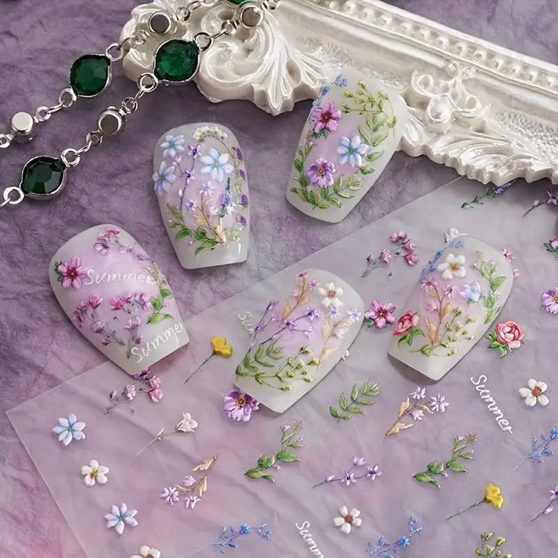 POWPOP assortment of sticker sizes offering flexible nail design options