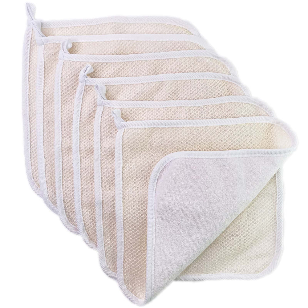 PPHAO BASIC front packaging showing six washcloths for value and convenience