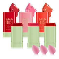 PPPanYiDi front view three blush sticks showing colors and packaging benefit versatile color