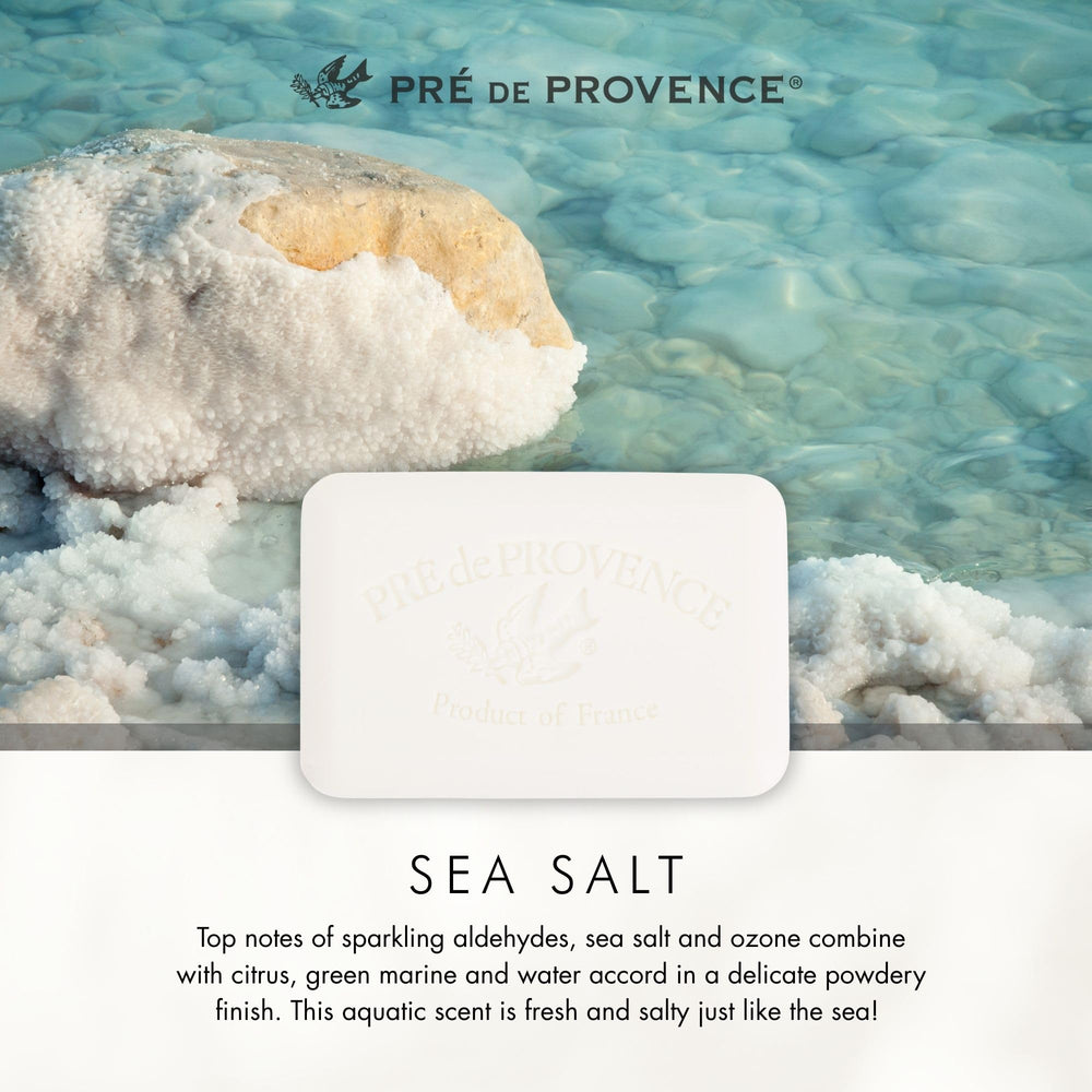 Pre de Provence soap on draining dish promoting faster drying and longer life