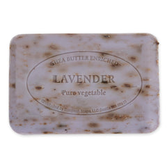 Pre de Provence lather in hand demonstrating creamy foam and gentle cleansing benefit