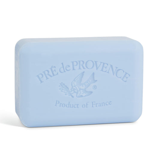 Pre de Provence front packaging showing Ocean Air bar and elegant box