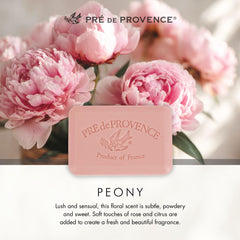 Pre de Provence label close-up revealing ingredients and French-made authenticity benefits
