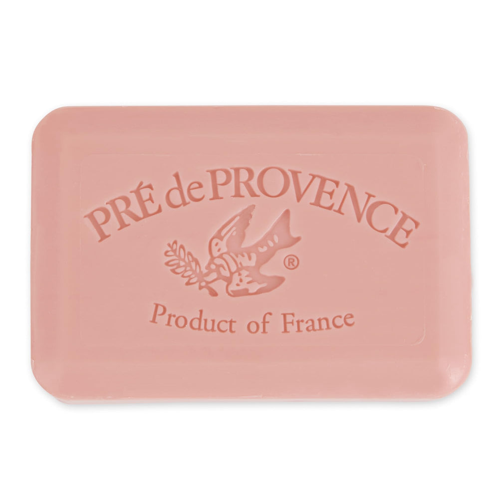Pre de Provence rich lather close-up demonstrating creamy foam and gentle cleansing
