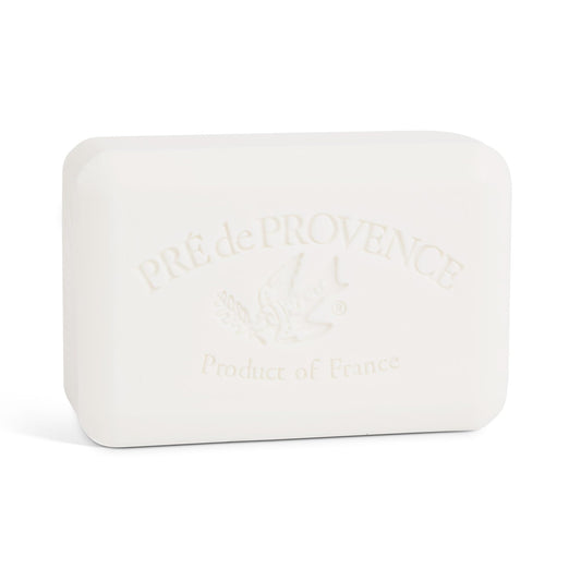 Pre de Provence front packaging showing sea salt scent and luxury finish