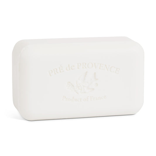 Pre de Provence front packaging showing sea salt scent and luxury presentation
