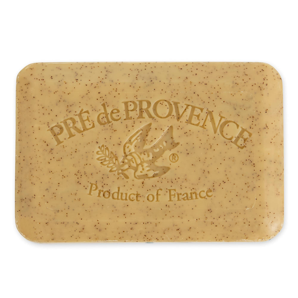 Pre de Provence close-up of smooth triple-milled soap texture for durability