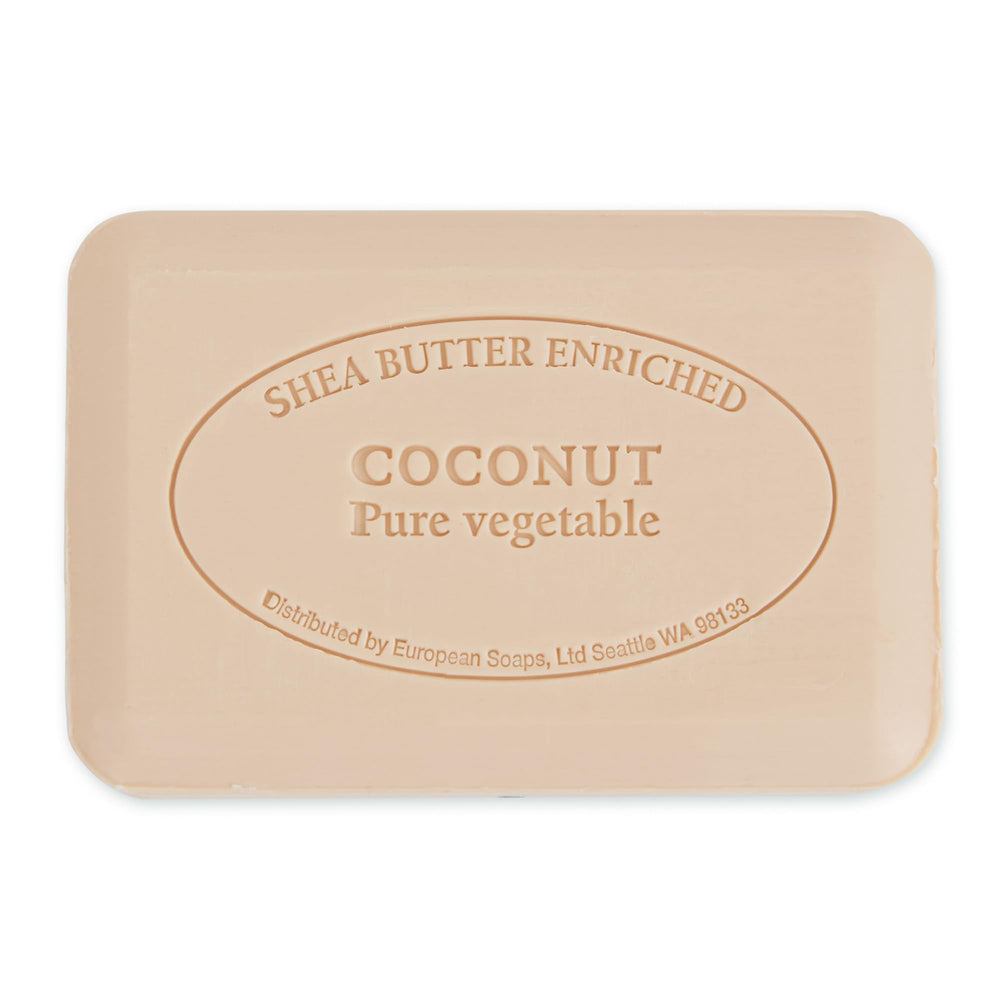 Pre de Provence rich creamy lather close-up demonstrating moisturizing foam