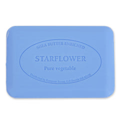 Pre de Provence lather in hand demonstrating creamy foam for gentle cleansing