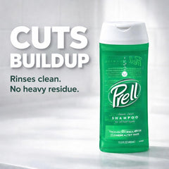 Prell pouring into hand demonstration showing easy application benefit