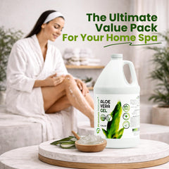 Premium Nature scalp application illustrating soothing hydration for hair