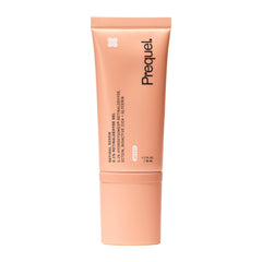 Prequel front gel tube showing product and branding for clear identification and trust