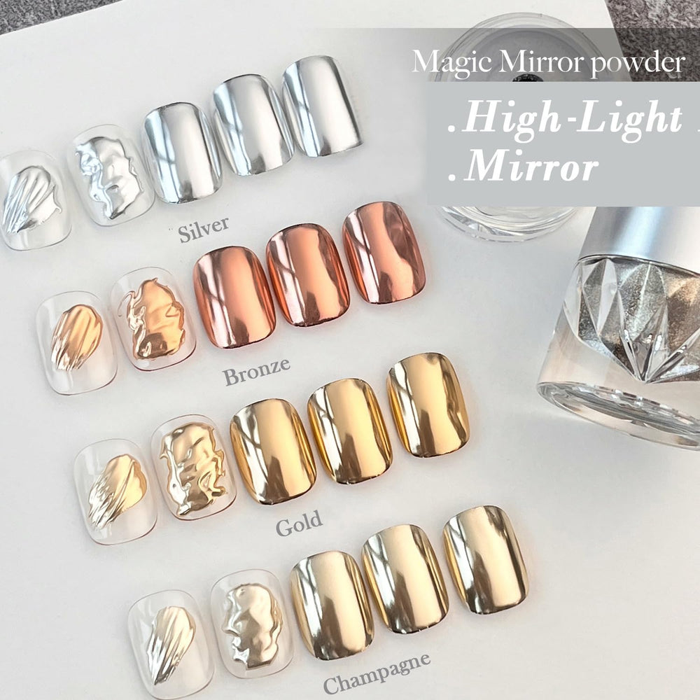 Pretty Diva ultra-fine powder closeup texture highlighting smooth mirror finish