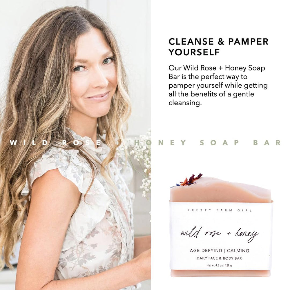 Pretty farm girl close-up of bar top texture highlighting rose clay marbling