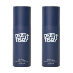 PrettyBoy front packaging showing clean design and two-count convenience for easy storage