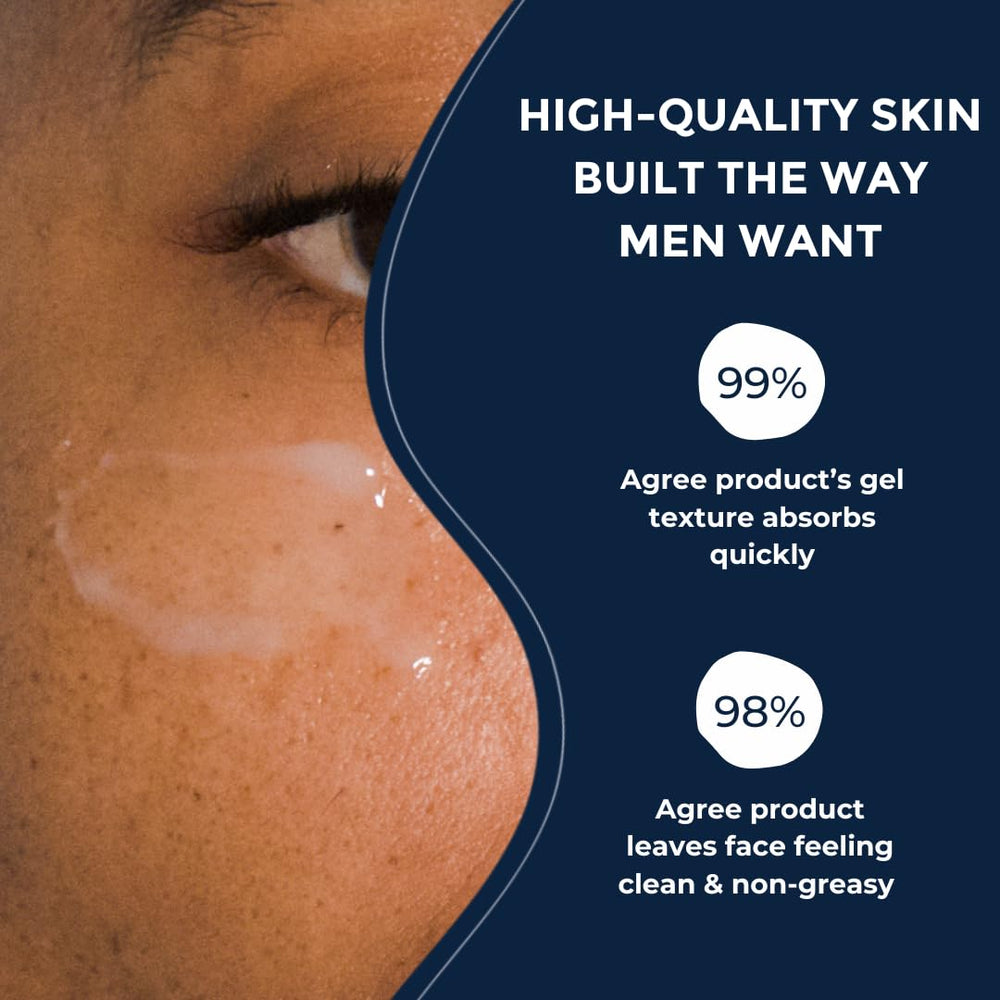 Prettyboy texture close-up gel cream illustrating lightweight absorbency