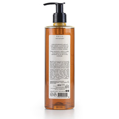 Prija label close-up displaying ginseng graphic and ingredient clarity