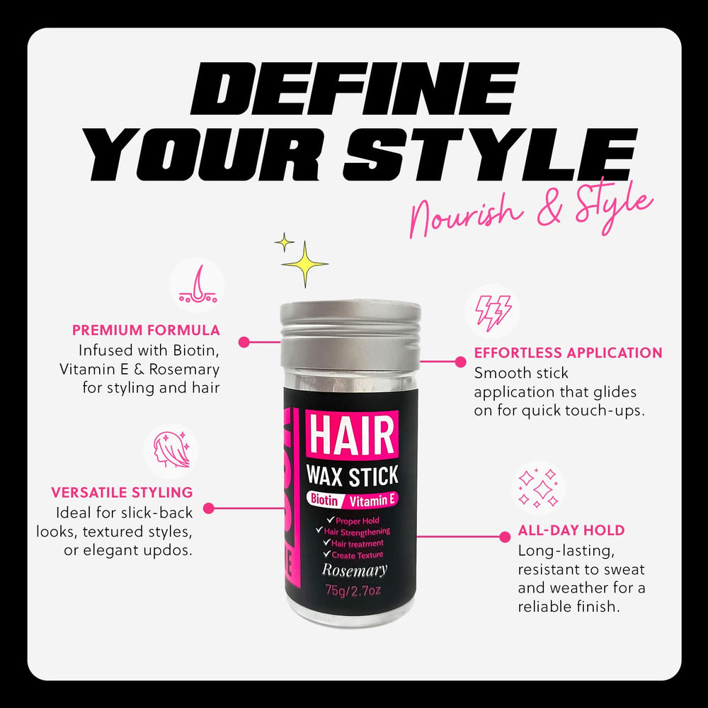 Prime Look wax stick texture closeup highlighting smooth formula for easy gliding