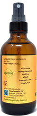 PRIME NATURAL fine mist spray dispersing hydrating rose water