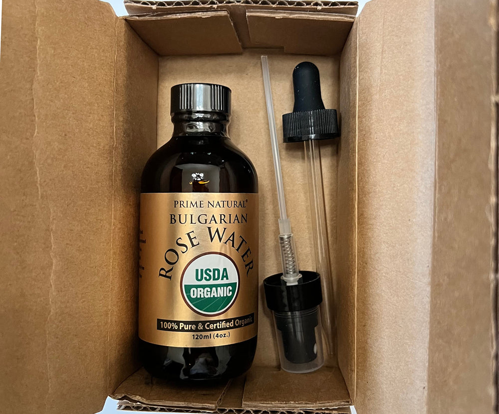 PRIME NATURAL spritz on hair to reduce frizz and add shine