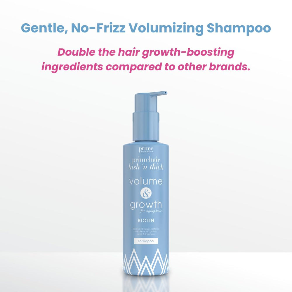 PRIME PROMETICS pump and ingredient list close-up highlighting clean formula