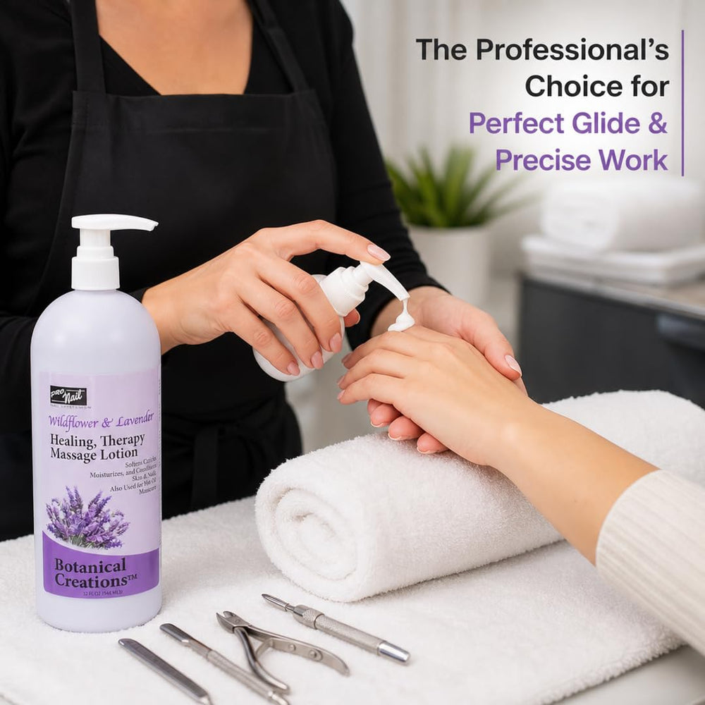 PRO NAIL application on hands demonstrating improved glide and conditioning