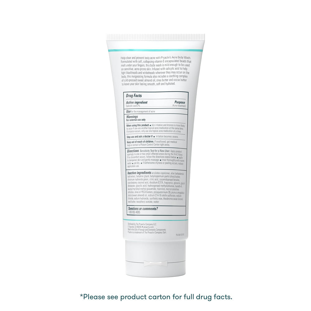 Proactiv texture close-up with dissolving vitamin E beads for gentle exfoliation